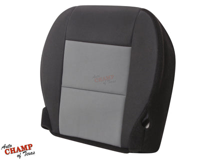 2003-2011 Ford Ranger Driver Side Bottom Seat Cover Black & Gray (50/50)