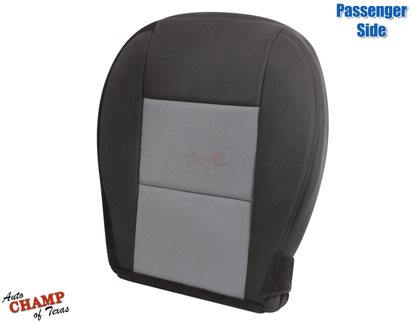 passenger side seat cover black and gray for 2003-2011 Ford Ranger 50/50 seat