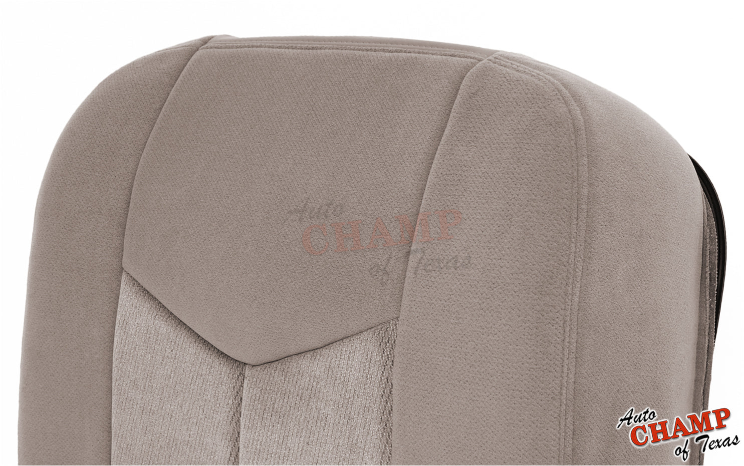 gmc sierra seat cover side seam with panel stitch