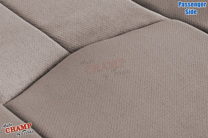 2003 2007 gmc sierra passenger seat bottom medium neutral tan cloth