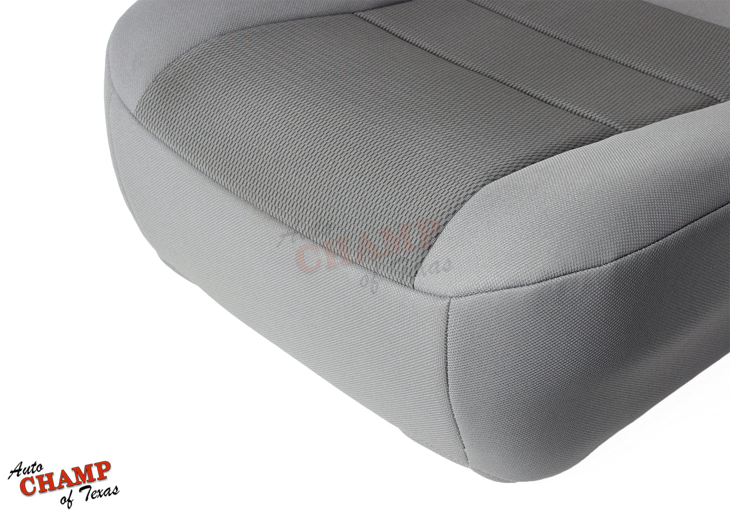 2003-2007 Ford F-250 XLT Crew Cab Single Cab Driver Side Bottom Cloth Seat Cover Gray