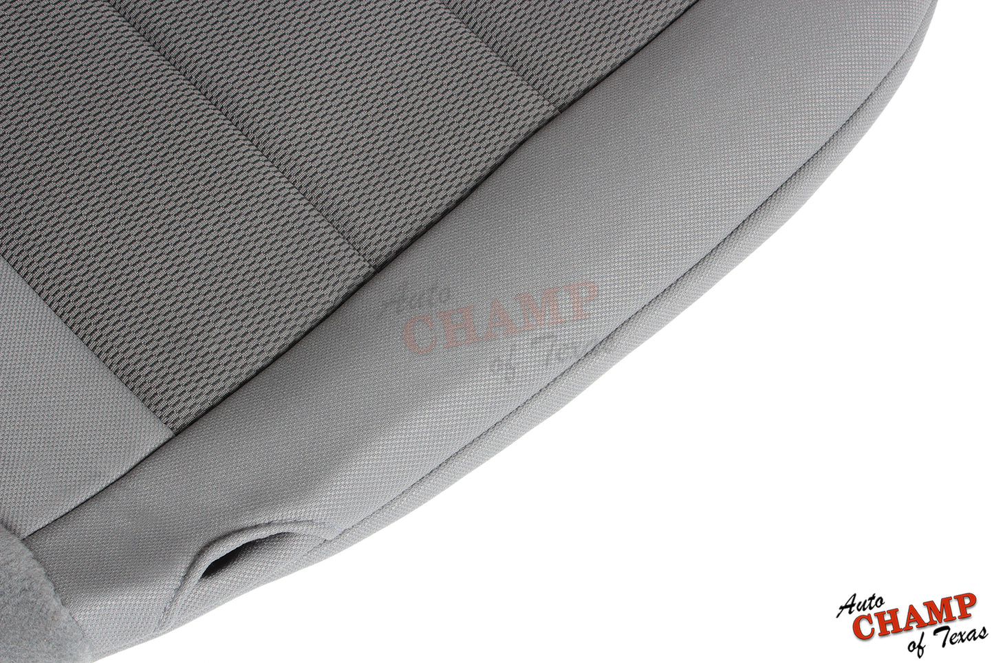 2003-2007 Ford F-250 XLT Crew Cab Single Cab Driver Side Bottom Cloth Seat Cover Gray