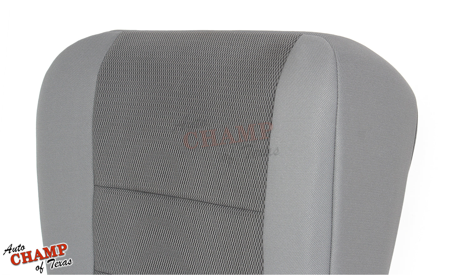 2003-2007 Ford F-250 XLT Crew Cab Single Cab Driver Side Bottom Cloth Seat Cover Gray