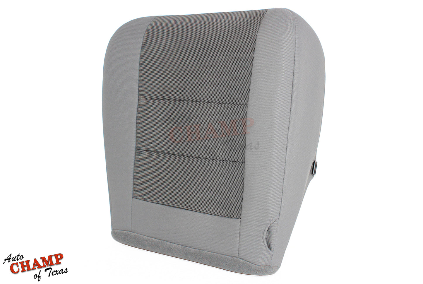 2003-2007 Ford F-250 XLT Crew Cab Single Cab Driver Side Bottom Cloth Seat Cover Gray