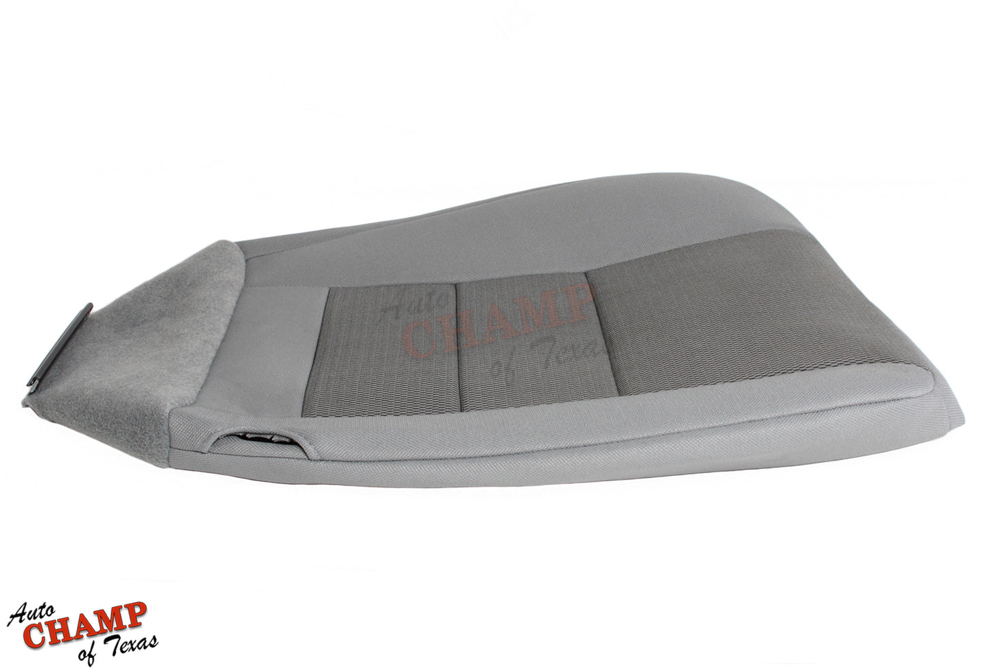 2003-2007 Ford F-250 XLT Crew Cab Single Cab Driver Side Bottom Cloth Seat Cover Gray