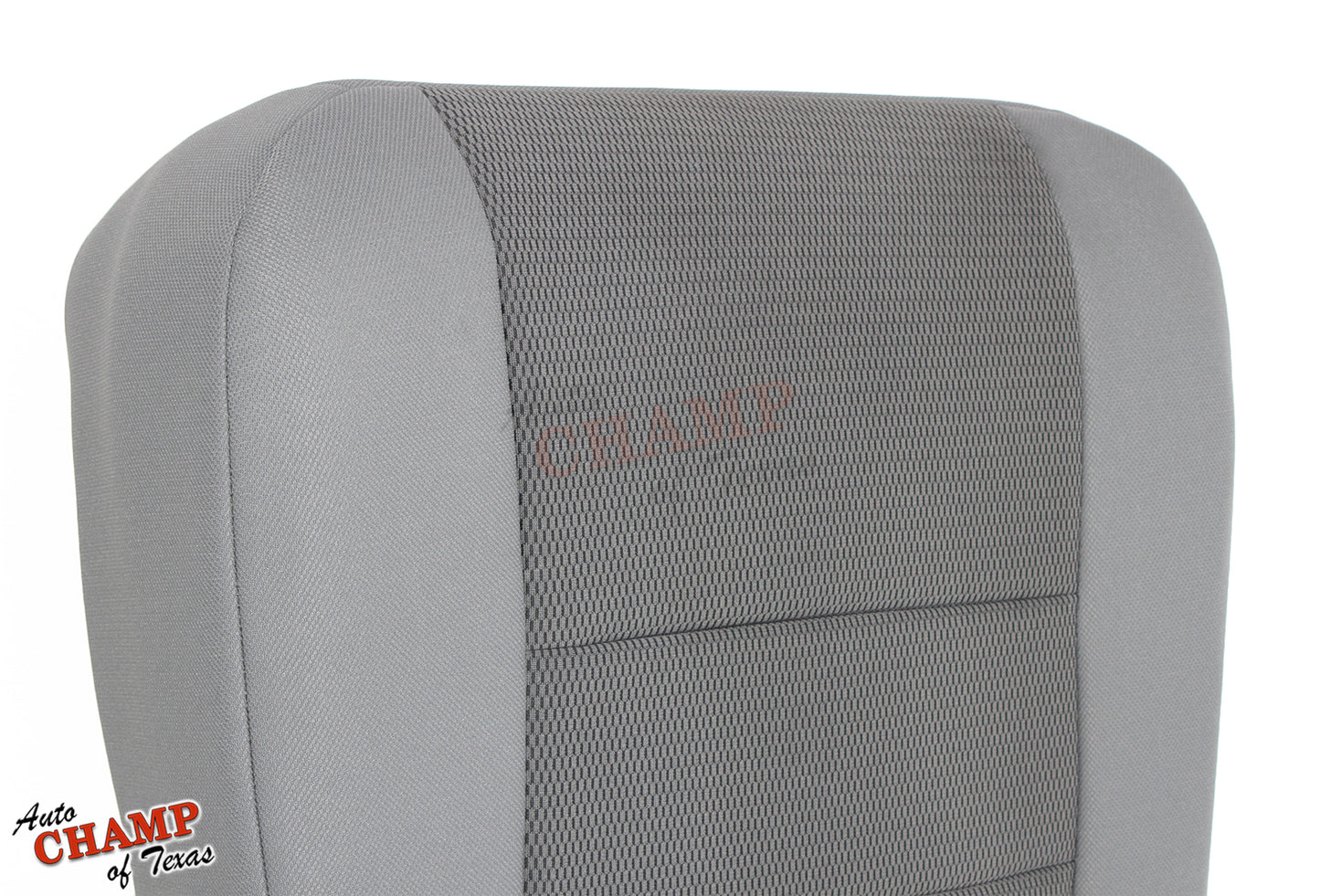 2003-2007 Ford F-250 XLT Crew Cab Single Cab Driver Side Bottom Cloth Seat Cover Gray