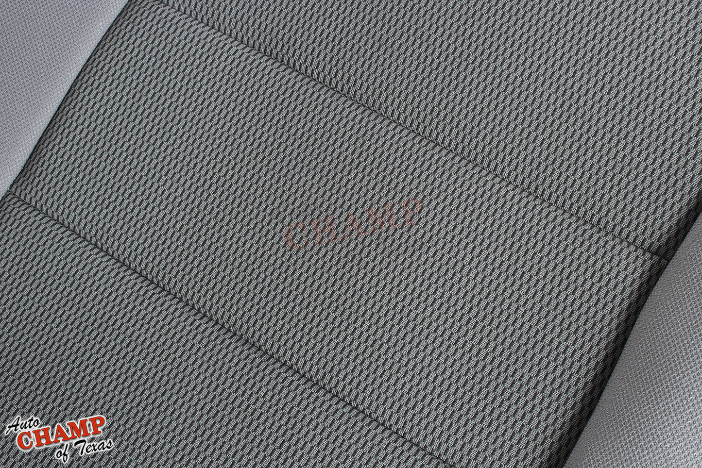 2003-2007 Ford F-250 XLT Crew Cab Single Cab Driver Side Bottom Cloth Seat Cover Gray