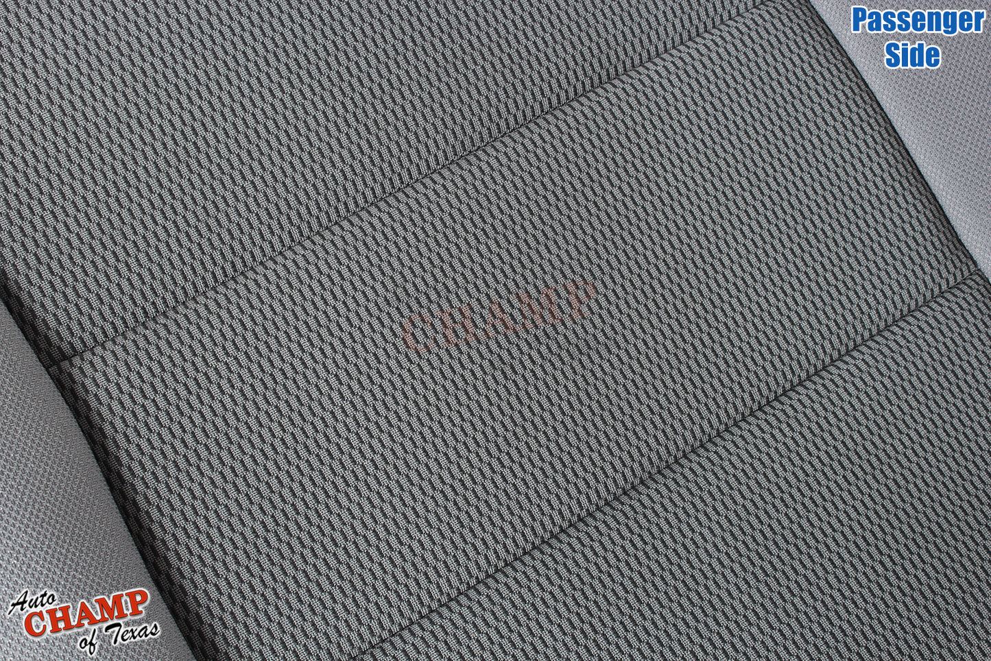 2003-2007 Ford F-250 XLT Crew Cab Single Cab Passenger Side Bottom Cloth Seat Cover Gray