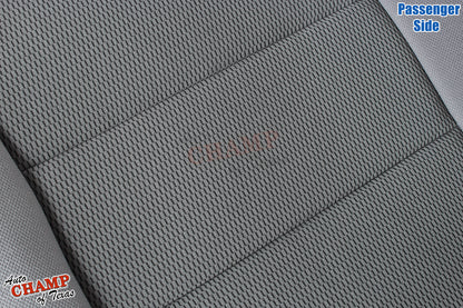 2003-2007 Ford F-250 XLT Crew Cab Single Cab Passenger Side Bottom Cloth Seat Cover Gray