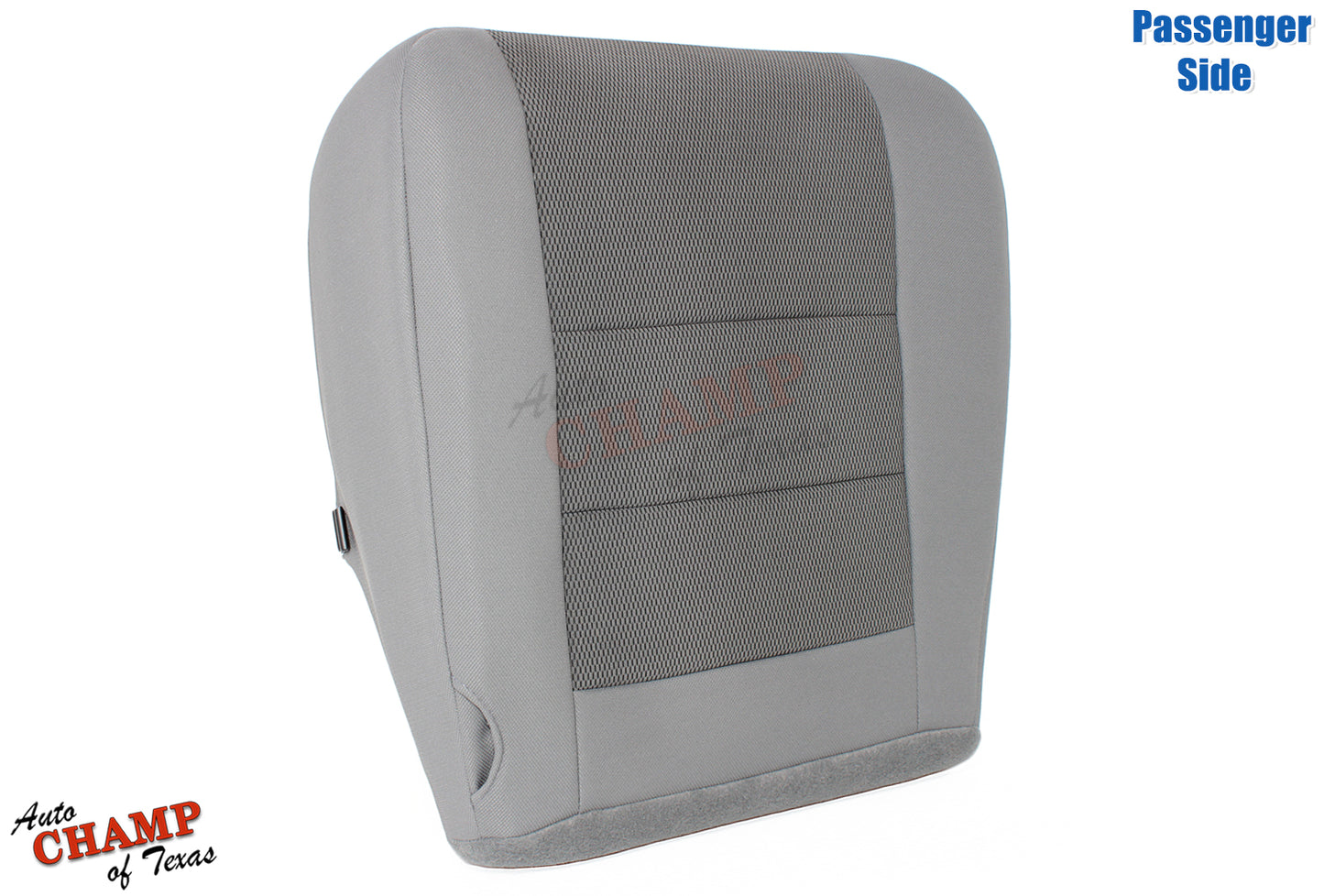 2003-2007 Ford F-250 XLT Crew Cab Single Cab Passenger Side Bottom Cloth Seat Cover Gray