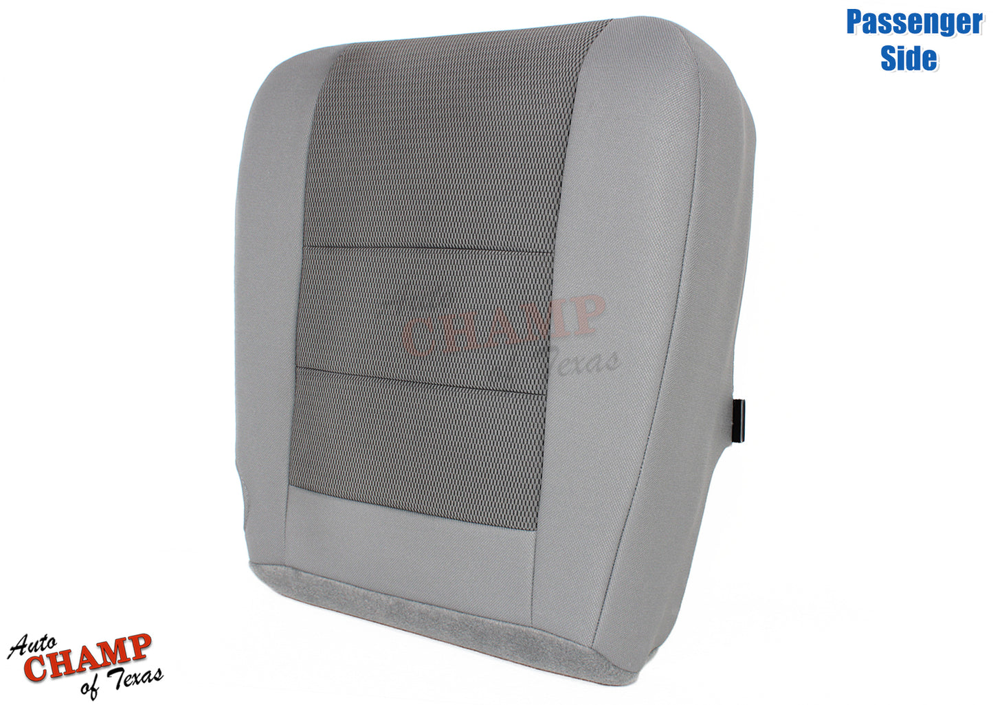 2003-2007 Ford F-250 XLT Crew Cab Single Cab Passenger Side Bottom Cloth Seat Cover Gray