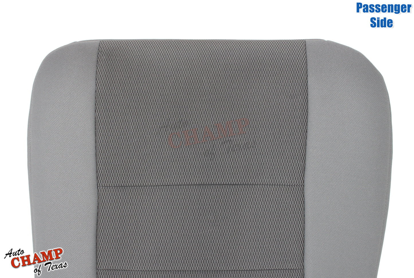 2003-2007 Ford F-250 XLT Crew Cab Single Cab Passenger Side Bottom Cloth Seat Cover Gray