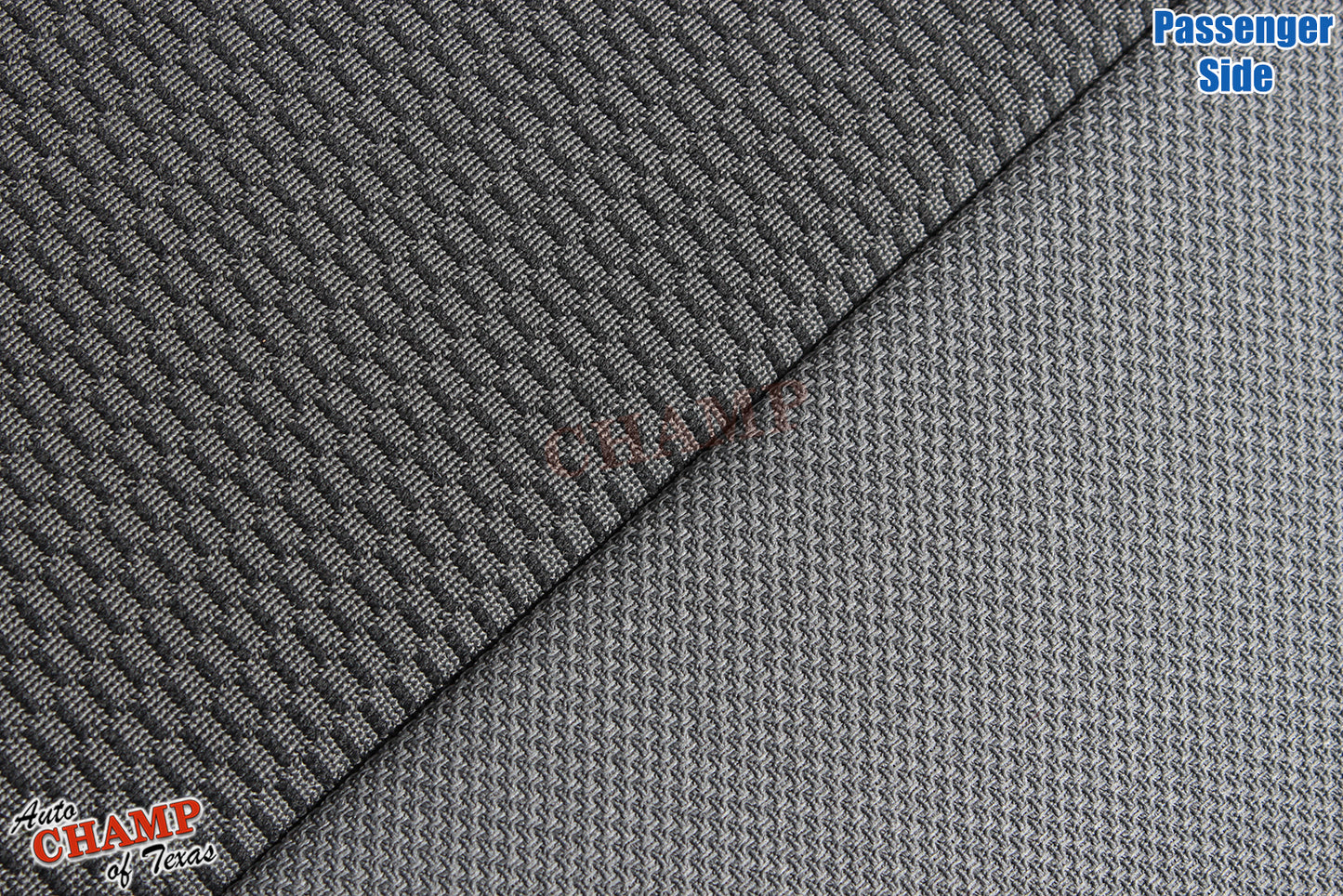 2003-2007 Ford F-250 XLT Crew Cab Single Cab Passenger Side Bottom Cloth Seat Cover Gray