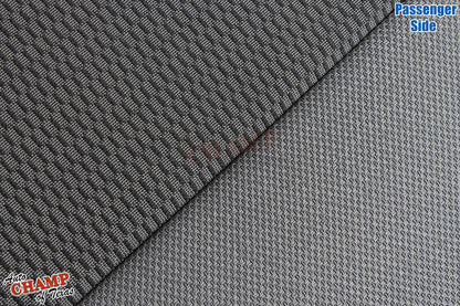 2003-2007 Ford F-250 XLT Crew Cab Single Cab Passenger Side Bottom Cloth Seat Cover Gray