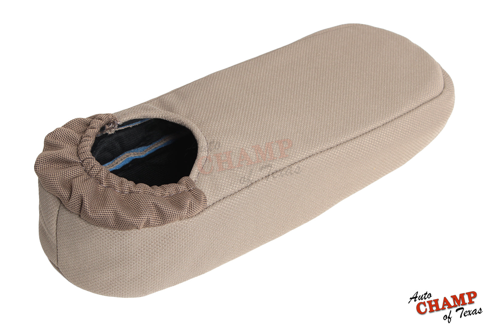 cloth armrest cover ford f550 driver tan oem replacement