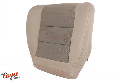 ford f 550 2003 2007 tan bottom driver cloth seat cover