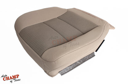 ford f550 driver seat tan bottom cloth cover 2003 to 2007