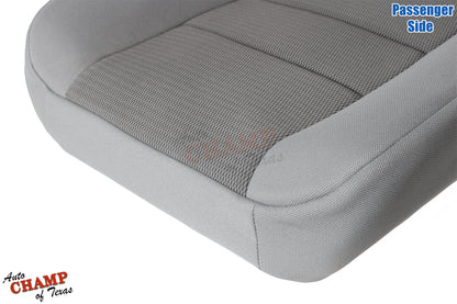 2005 f550 xlt fx4 passenger side bottom cloth seat cover gray