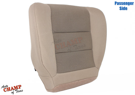 2003 2007 f 550 x cab fx4 tan cloth seat cover passenger bottom
