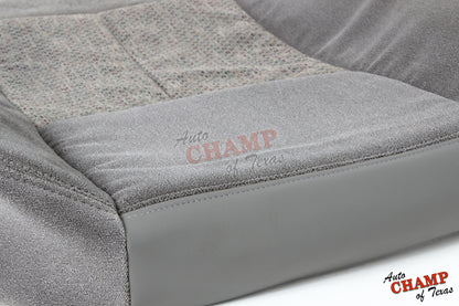 gmc sierra pewter seat bottom 2003 2007 cloth passenger