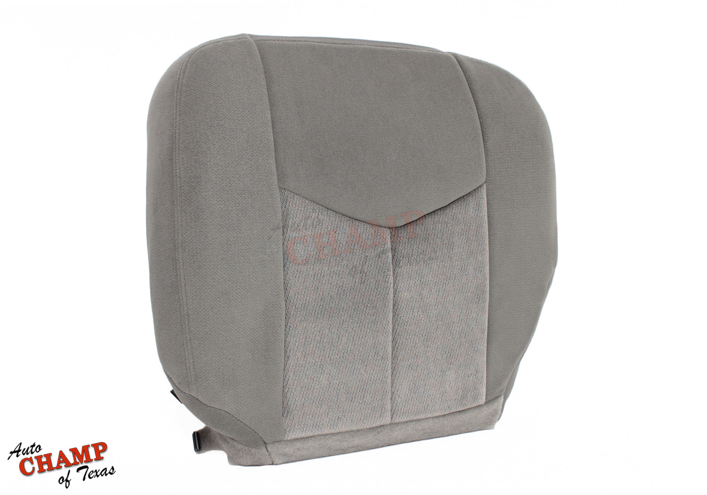 2003-2006 GMC Yukon & Yukon XL SLE SLT Driver Side Bottom Cloth Seat Cover Gray