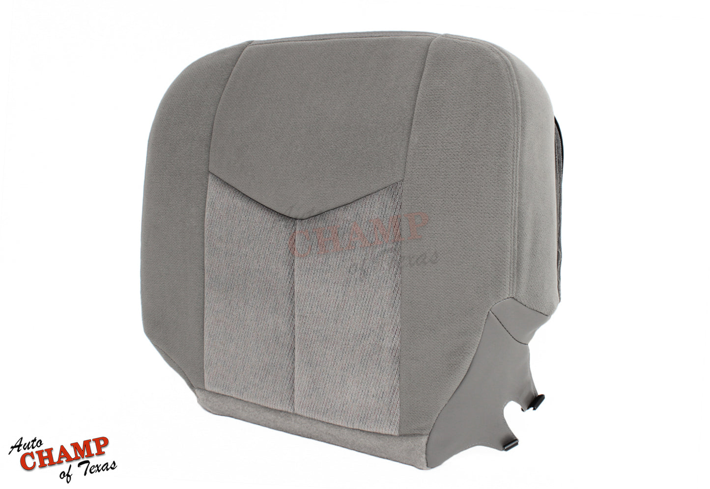 2003-2006 GMC Yukon & Yukon XL SLE SLT Driver Side Bottom Cloth Seat Cover Gray