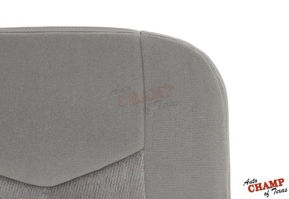 2003-2006 GMC Yukon & Yukon XL SLE SLT Driver Side Bottom Cloth Seat Cover Gray