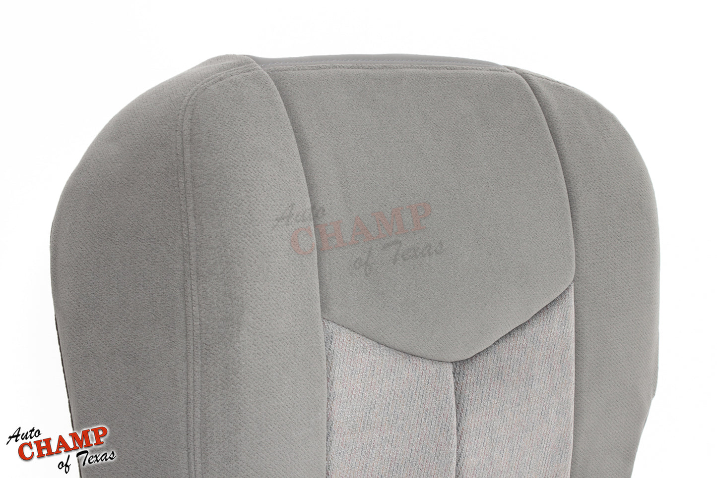 2003-2006 GMC Yukon & Yukon XL SLE SLT Driver Side Bottom Cloth Seat Cover Gray