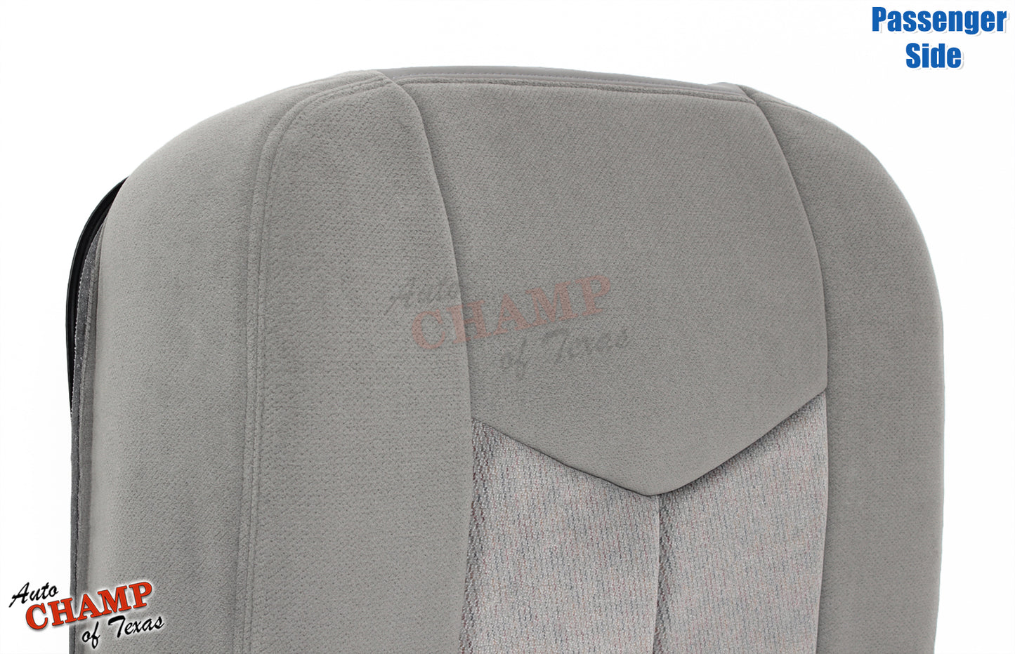 2003-2006 GMC Yukon & Yukon XL SLE SLT Passenger Side Bottom Cloth Seat Cover Gray