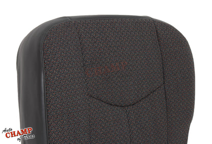 2003 2007 gmc sierra driver seat cover cloth black replacement