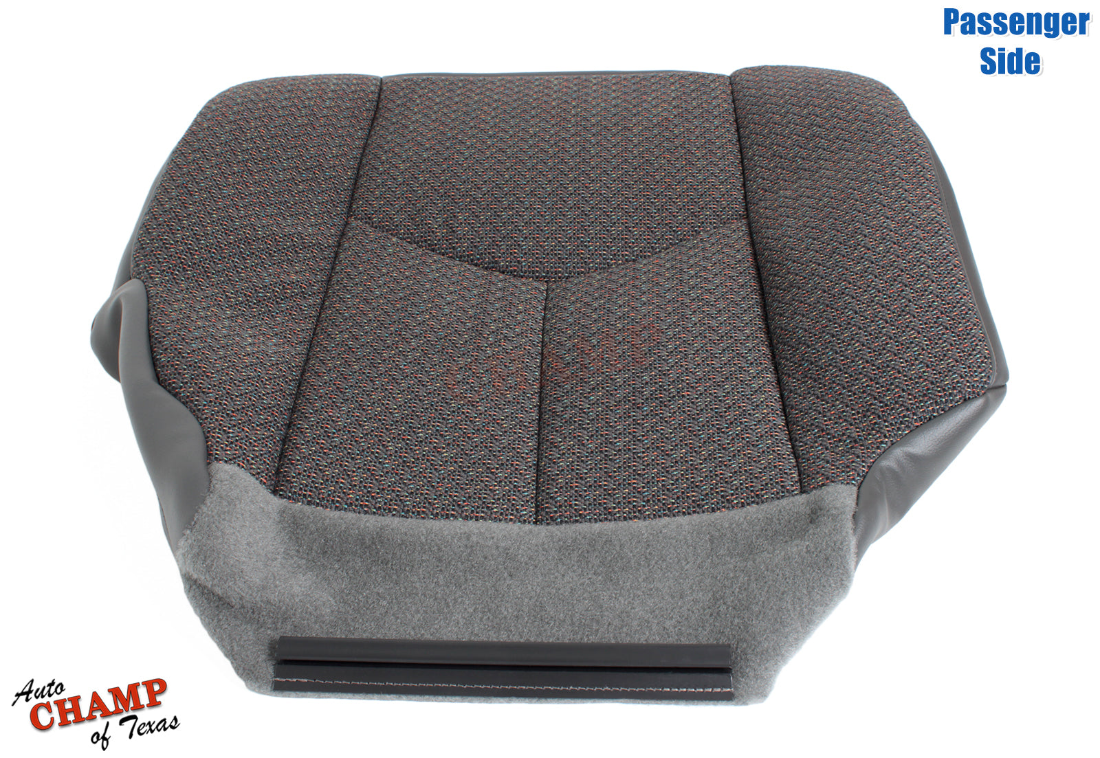 2007 gmc sierra black cloth passenger seat cover bottom