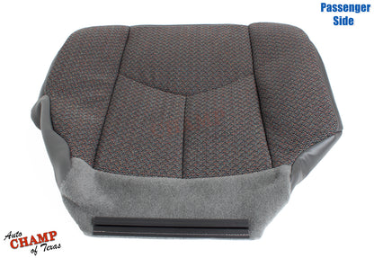 2007 gmc sierra black cloth passenger seat cover bottom