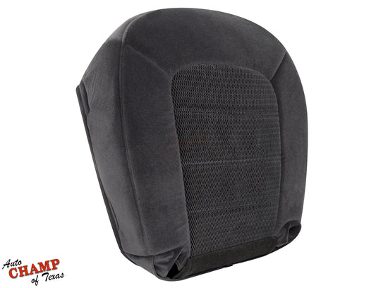 2004 2005 ford explorer xlt driver side bottom seat cover gray cloth rear angle