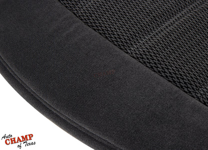 2004 2005 ford explorer xlt driver side bottom seat cover gray cloth texture