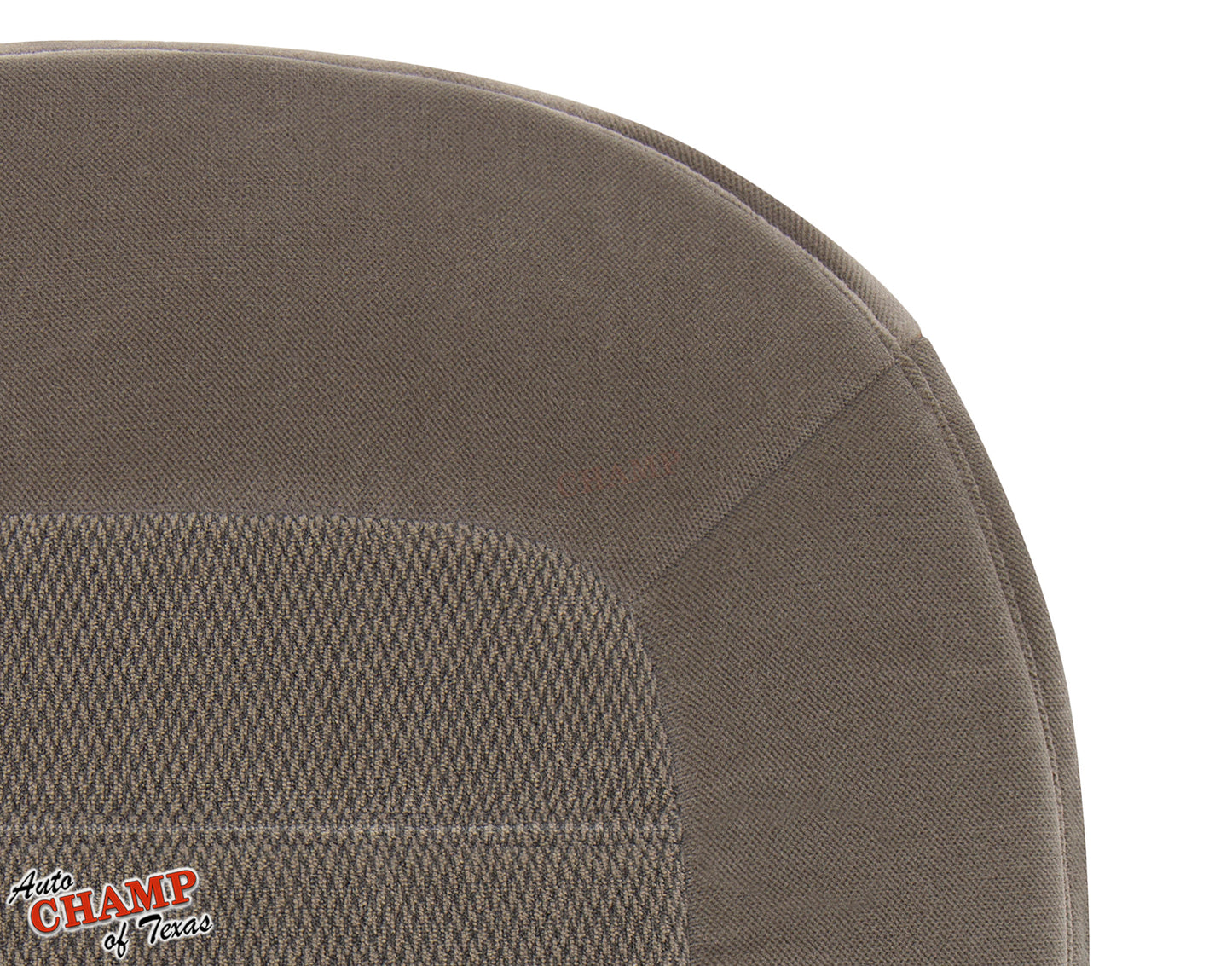 2004 2005 ford explorer driver side seat cover upper view tan cloth