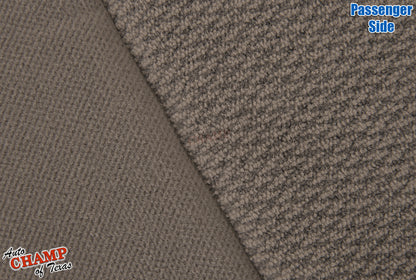 2004 2005 ford explorer passenger bottom seat cover tan cloth close up