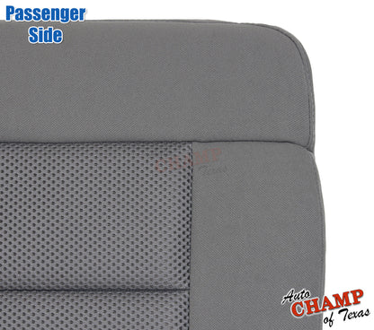 2004 2005 2006 ford f150 passenger seat cover gray cloth