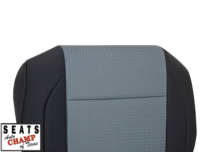 driver seat bottom cloth titan black gray 2004 2007