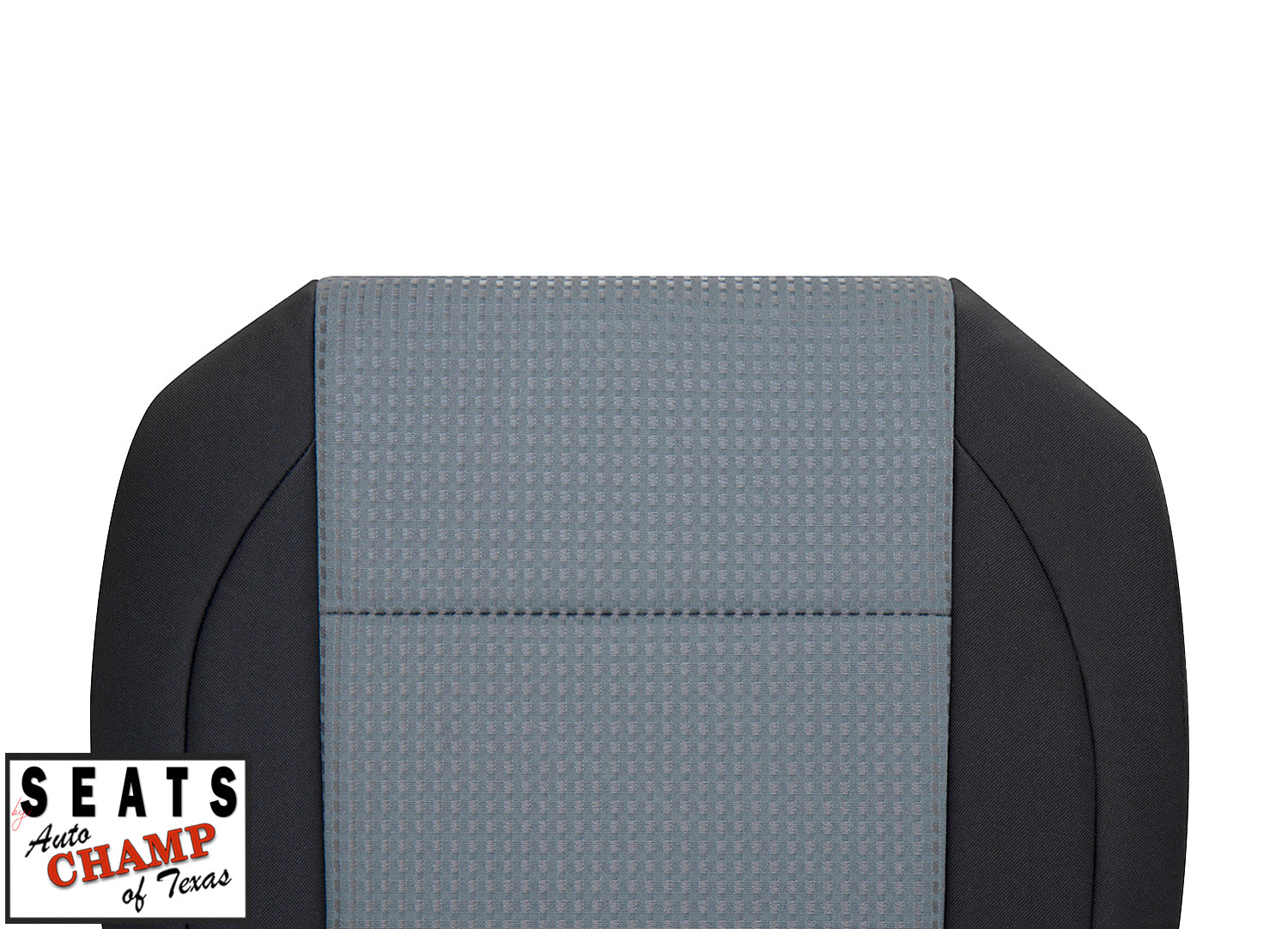 titan driver cloth seat bottom 2004 2007 black gray cover