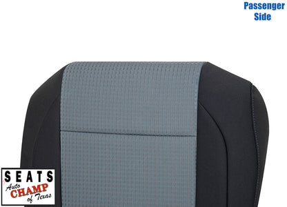 2004 2007 nissan titan passenger bottom seat black gray