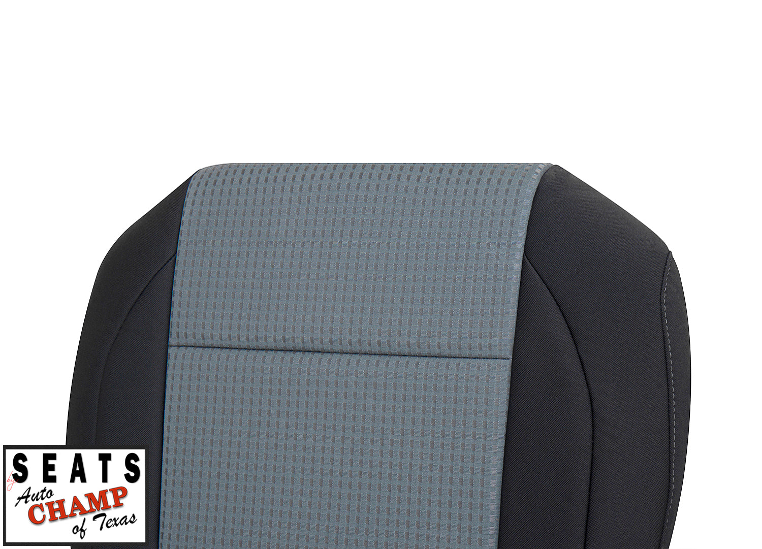 nissan titan 2004 2007 cloth seat black gray driver side
