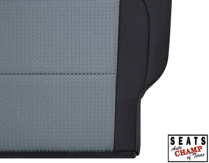 2004 2007 titan driver seat black gray cloth factory bottom