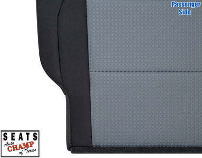 2004 2007 titan seat cover bottom black gray cloth