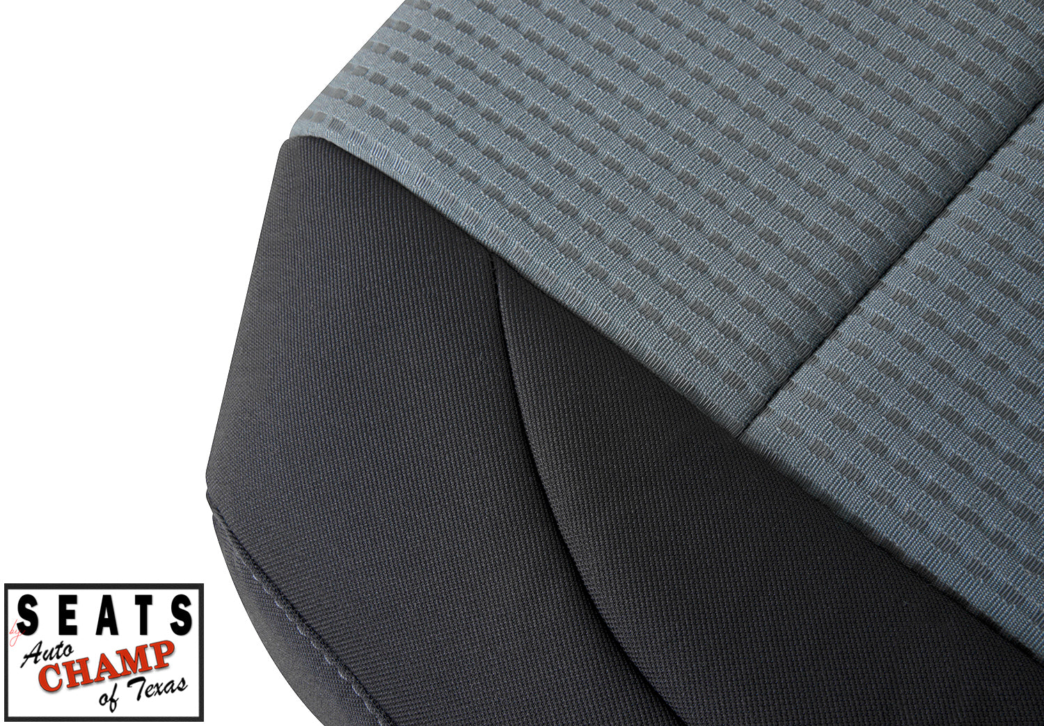 black and gray titan seat cover 2004 2007 driver bottom