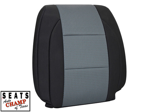 driver lean back gray black seat titan 2004 2007