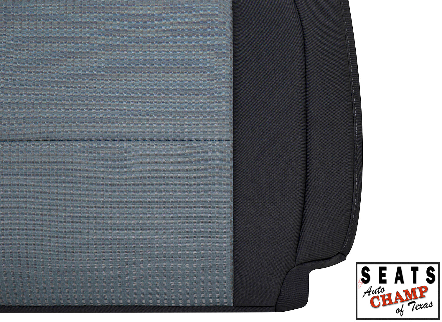 gray black cloth backrest titan 2004 2007 driver
