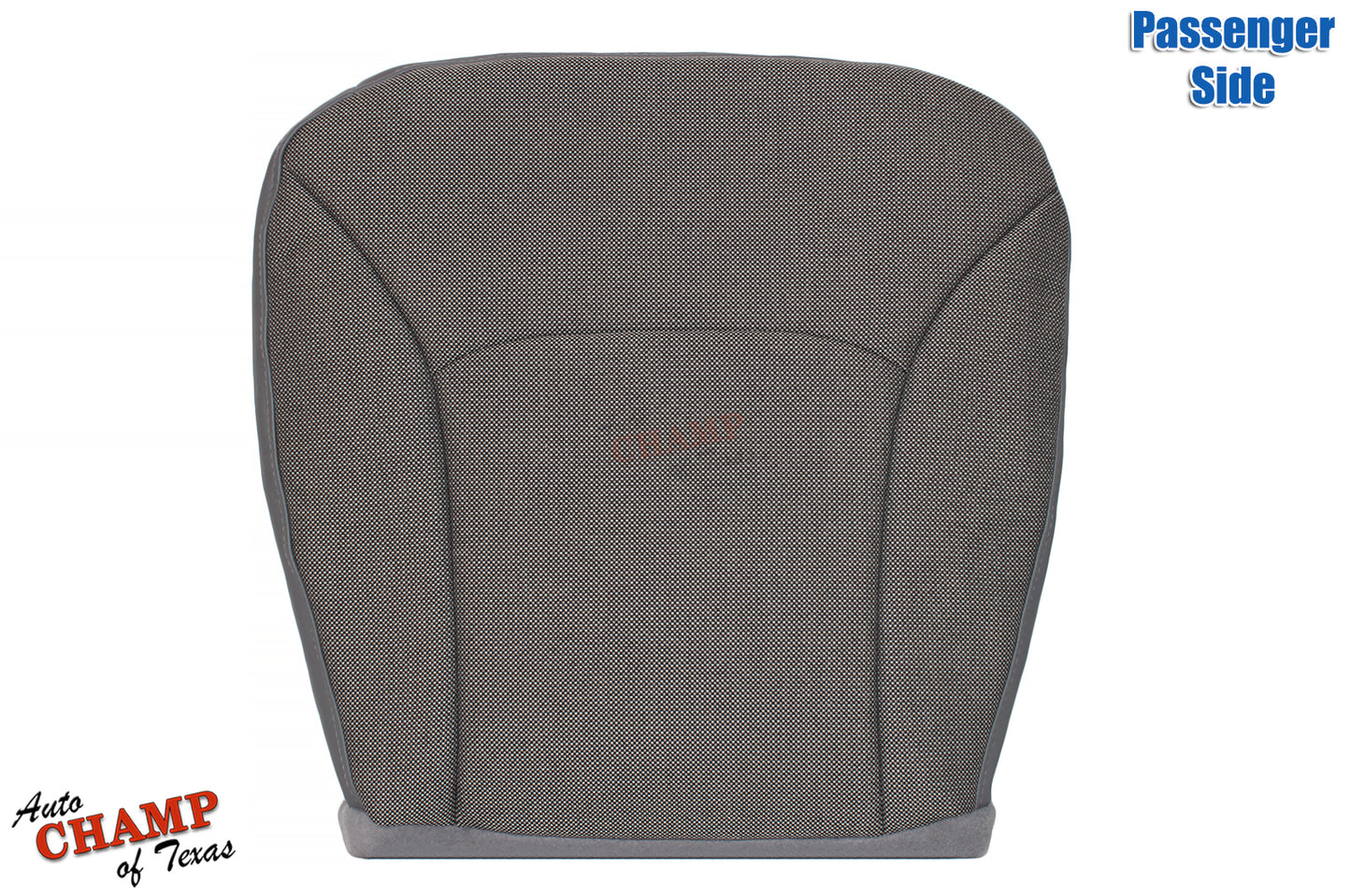 2003 Ford E150 E250 E350 E450 Passenger Bottom Seat Cover Gray Cloth Medium Flint