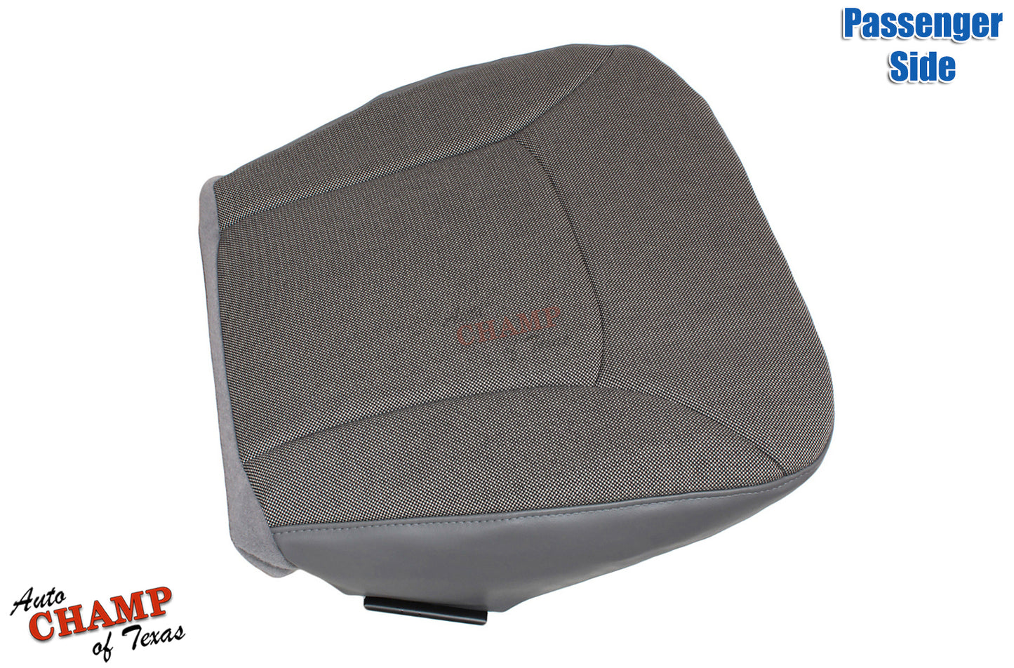 2003 Ford E150 E250 E350 E450 Passenger Bottom Seat Cover Gray Cloth Medium Flint