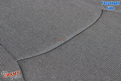 2003 Ford E150 E250 E350 E450 Passenger Bottom Seat Cover Gray Cloth Medium Flint