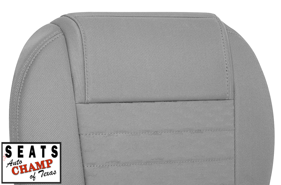2005 2006 2007 2008 mustang seat backrest driver side gray cloth auto champ of texas